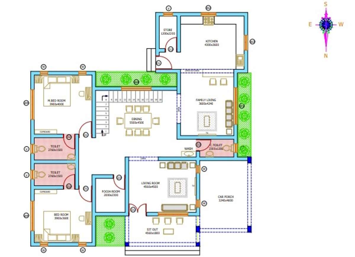 Designs by Interior Designer Bharath Karrekatt, Thrissur | Kolo