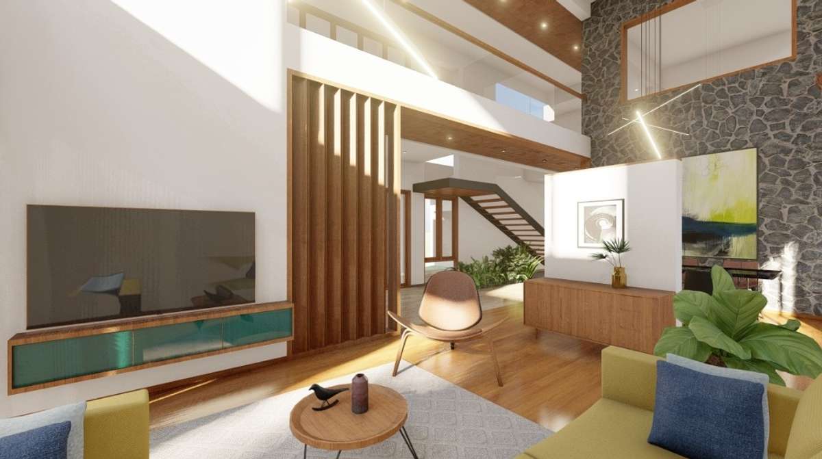 Furniture, Lighting, Living, Storage Designs by Architect shafique m, Malappuram | Kolo