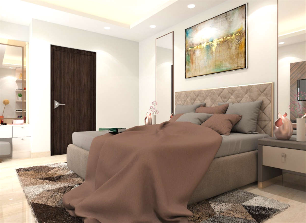 Furniture, Living, Bedroom, Lighting Designs by Contractor 9D Interiors, Delhi | Kolo