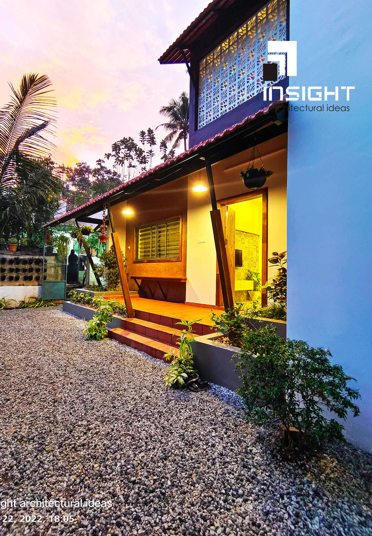 Exterior, Lighting Designs by Service Provider Kerala Designs