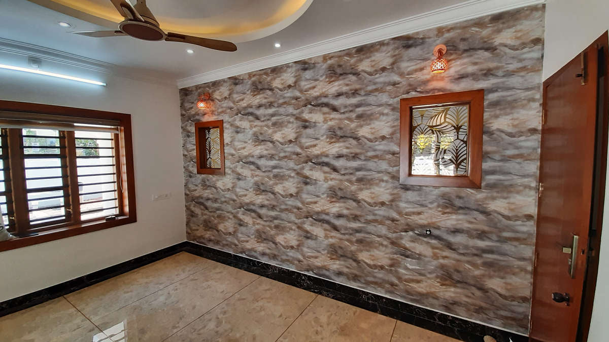 Designs by Building Supplies wallpaper blinds Installation, Thrissur Kolo