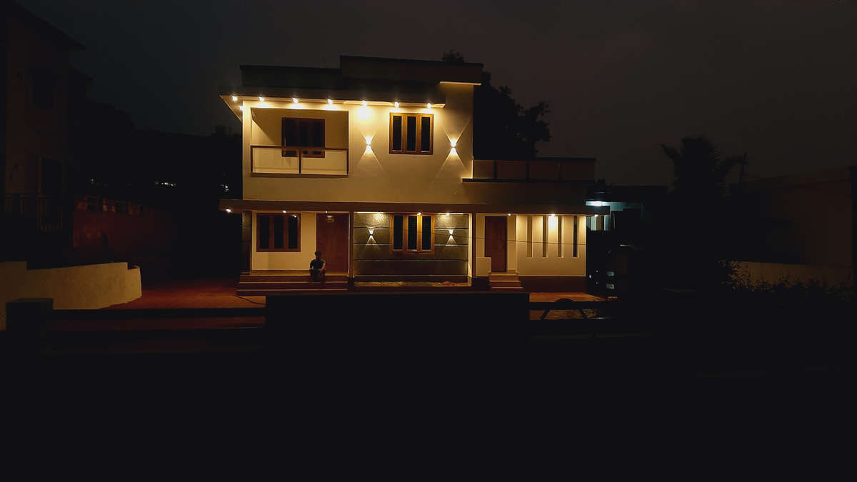 Exterior, Lighting Designs by Contractor Home Care, Kasaragod | Kolo