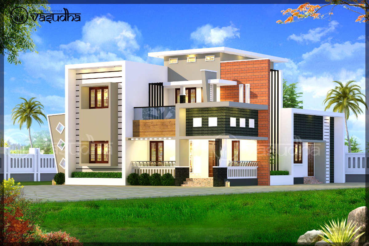 Exterior, Lighting Designs by Civil Engineer Er Divya krishna, Thrissur | Kolo
