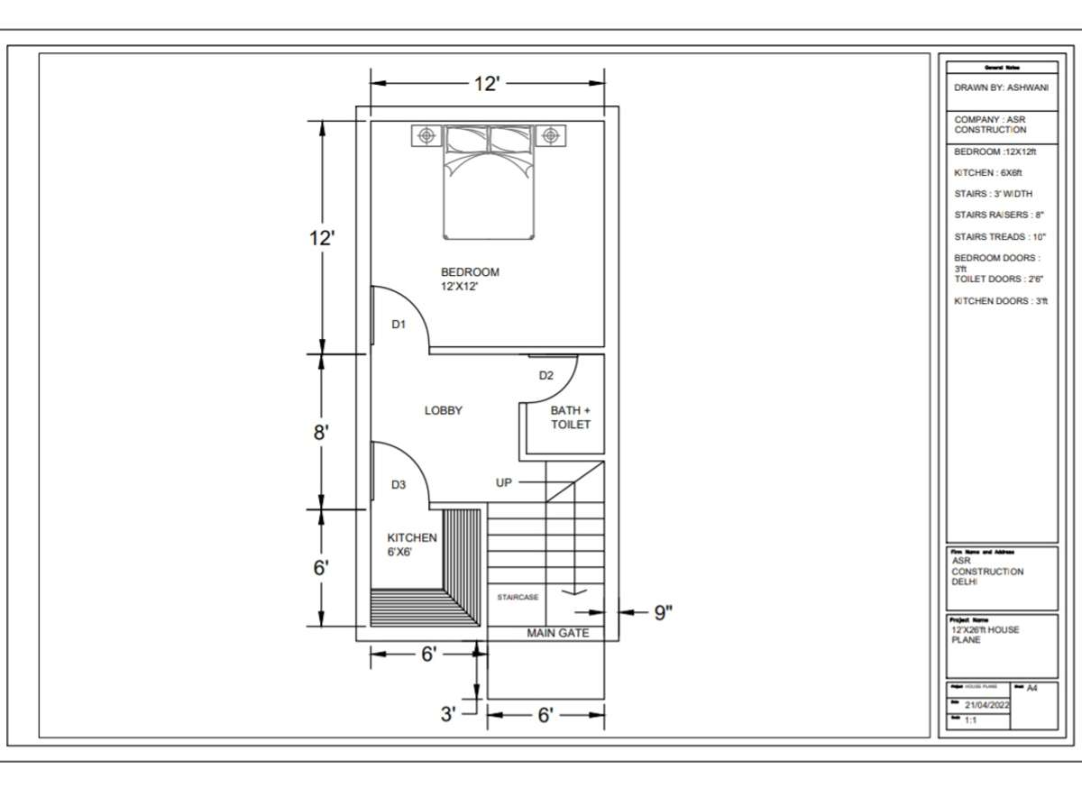 Designs by Civil Engineer Ashwani singh, Delhi | Kolo