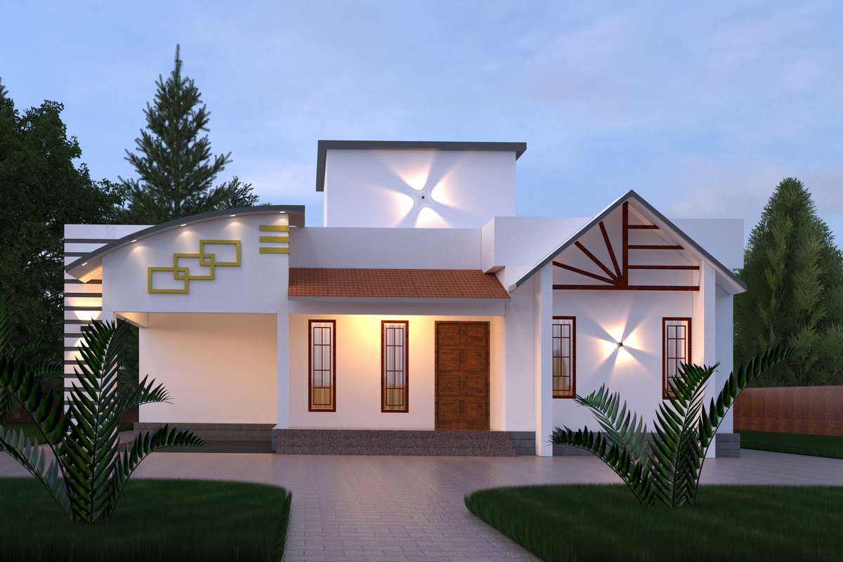 Exterior, Lighting Designs by Civil Engineer Silju Engineer, Idukki | Kolo