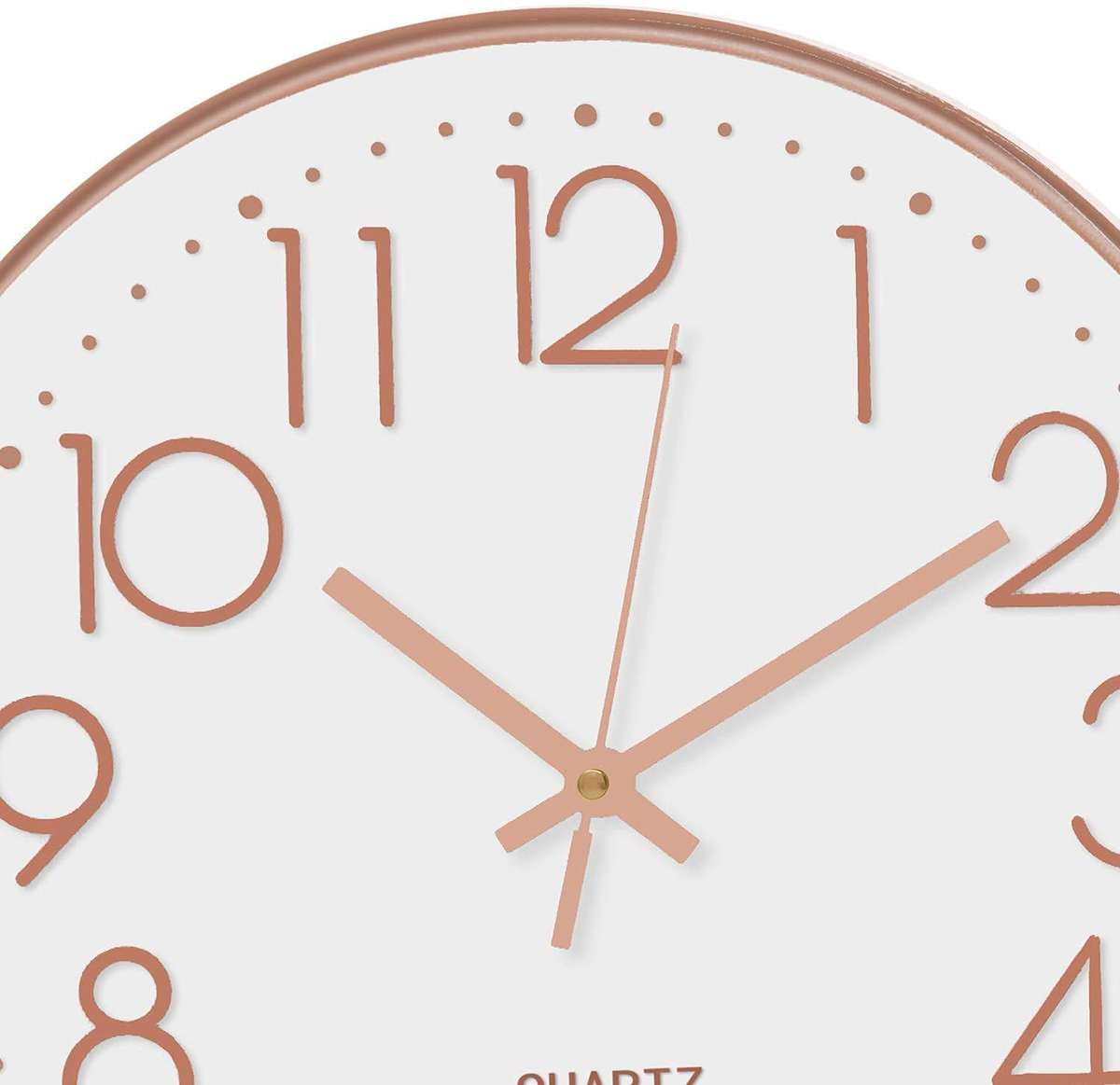 Rylan Wall Clock 12" Silent Quartz Decorative Latest Wall Clock Non