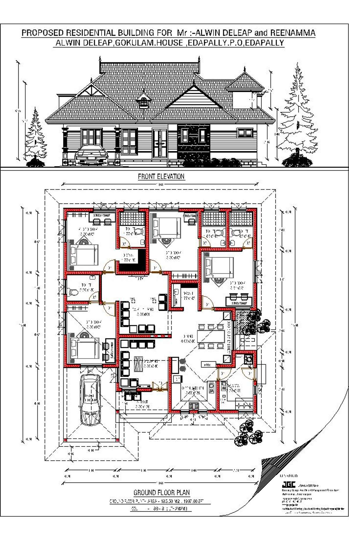 Designs by Civil Engineer sudhi unni, Kottayam | Kolo