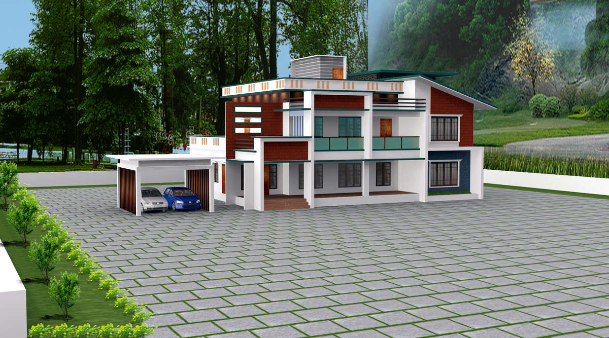Designs by Civil Engineer BILJIN ANTONY, Kozhikode | Kolo