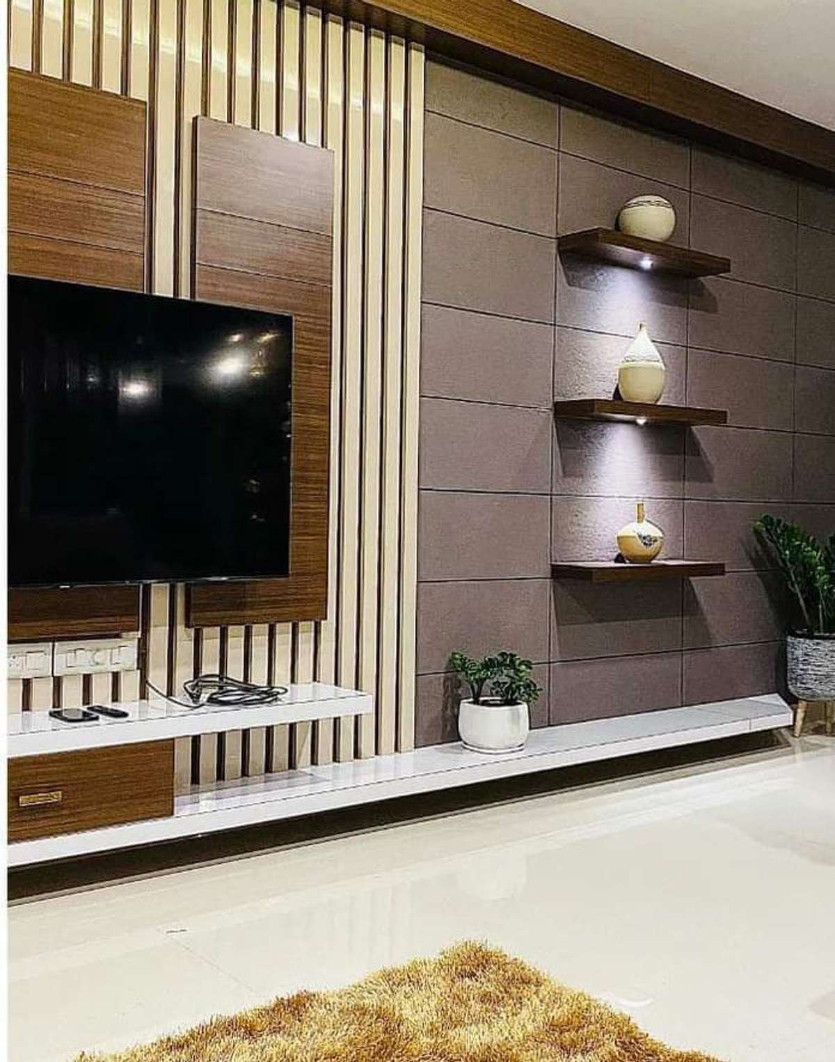 Lighting, Living, Storage Designs by Interior Designer Anwar samad, Ernakulam | Kolo