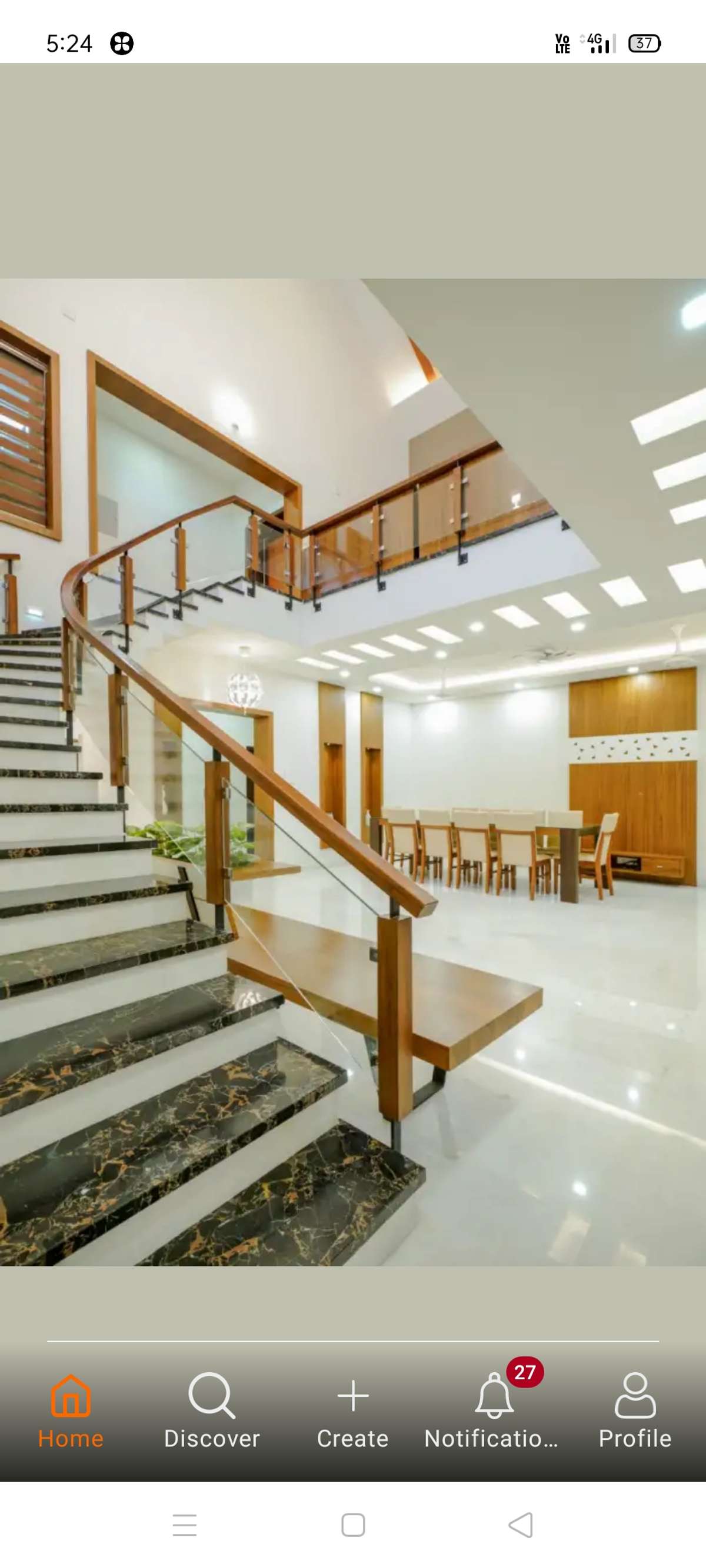 Dining, Furniture, Table, Lighting, Staircase Designs by Service Provider Sree Poovathil, Kottayam | Kolo