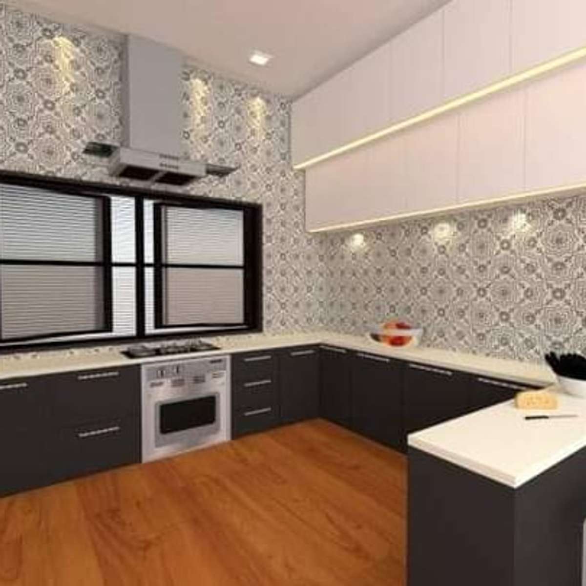 Lighting, Kitchen, Storage Designs by Architect Geeta Architects and Interiors, Delhi | Kolo