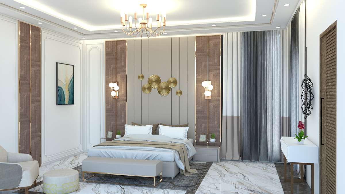 Furniture, Lighting, Storage, Bedroom Designs by Interior Designer Baijanti kaushik, Indore | Kolo