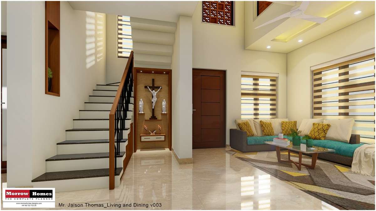 Lighting, Furniture, Staircase Designs by Architect morrow home designs, Thiruvananthapuram | Kolo