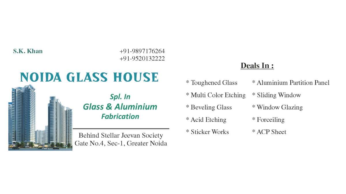 Designs by Building Supplies Noida Glass House, Gautam Buddh Nagar | Kolo