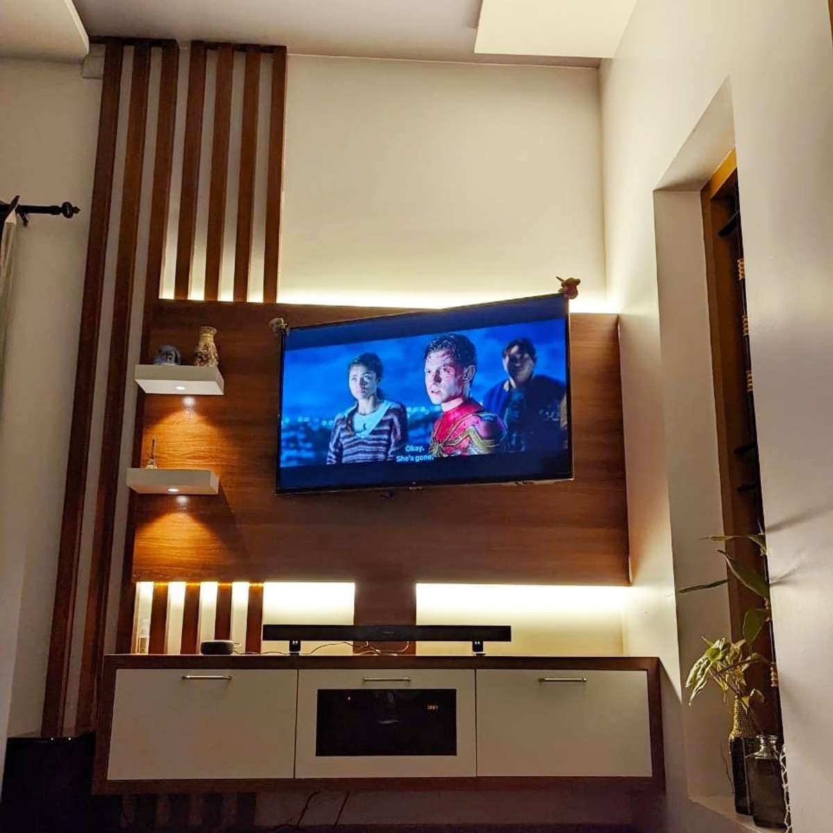 Living, Storage Designs by Interior Designer DARK BIRD DESIGNS, Thrissur | Kolo