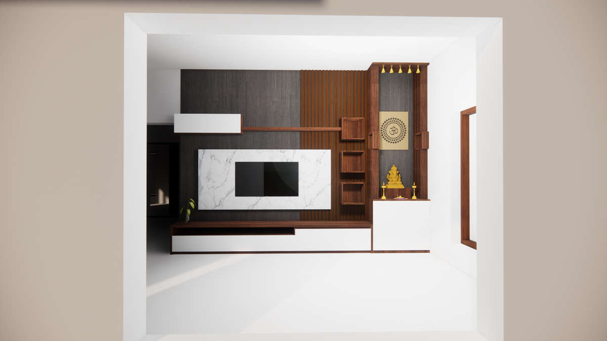 Living, Storage Designs by Civil Engineer E design builders, Ernakulam | Kolo