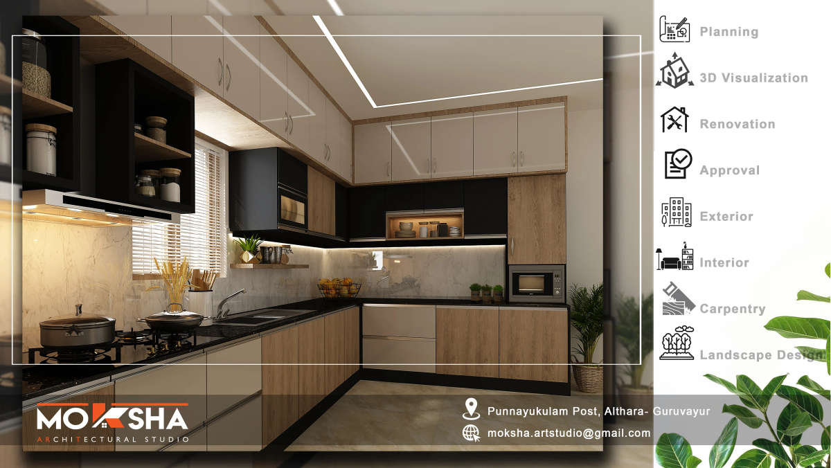 Kitchen, Storage Designs by Interior Designer Sujeesh ks, Thiruvananthapuram | Kolo