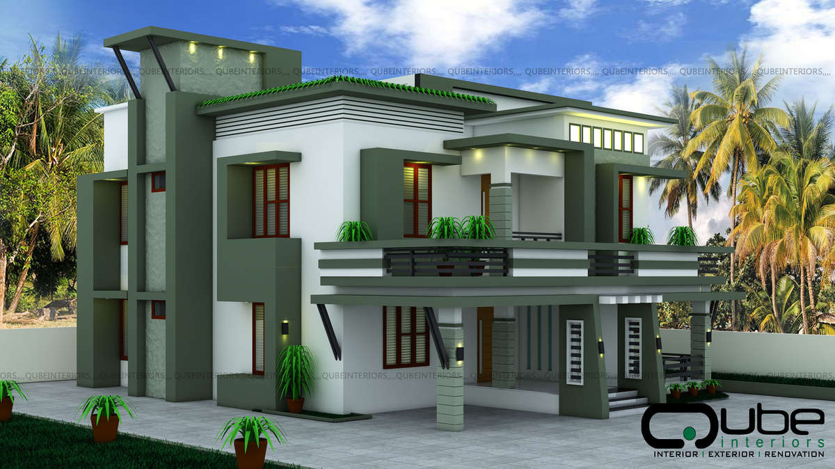 Exterior, Lighting Designs by Architect muhammed ashraf mmuhammed ashraf, Malappuram | Kolo