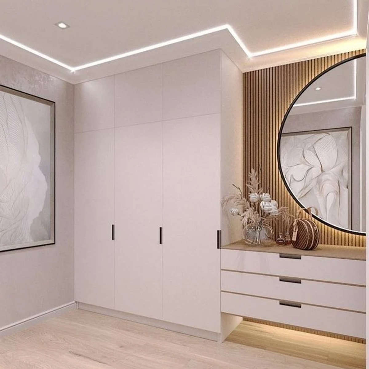Ceiling, Furniture, Kitchen, Storage, Lighting Designs by Contractor Culture Interior, Delhi | Kolo