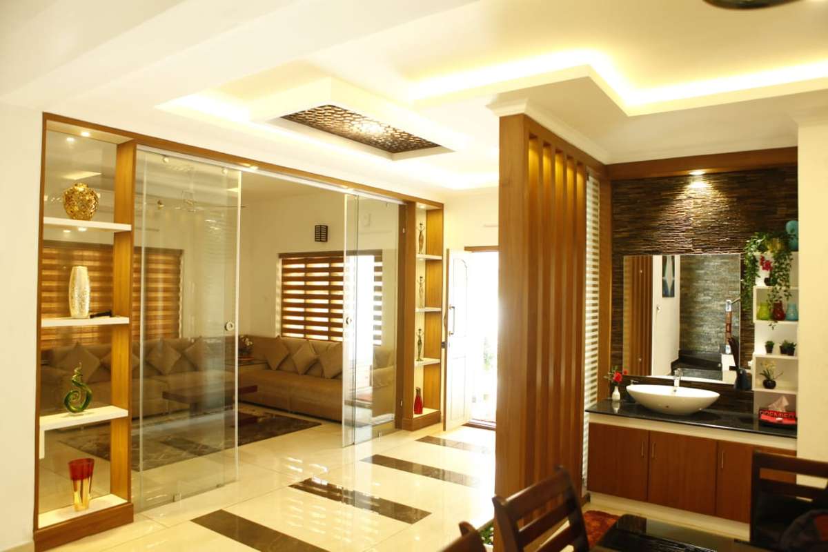 Bathroom, Living, Furniture, Home Decor Designs by Architect Shilna Sony, Ernakulam | Kolo