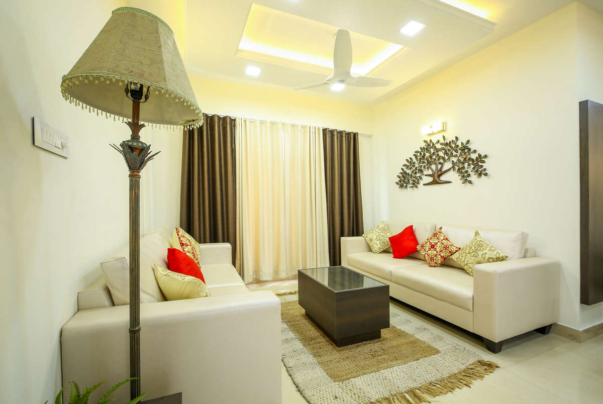 Furniture, Living, Lighting, Ceiling, Table Designs by Architect Ar Praseetha, Palakkad | Kolo