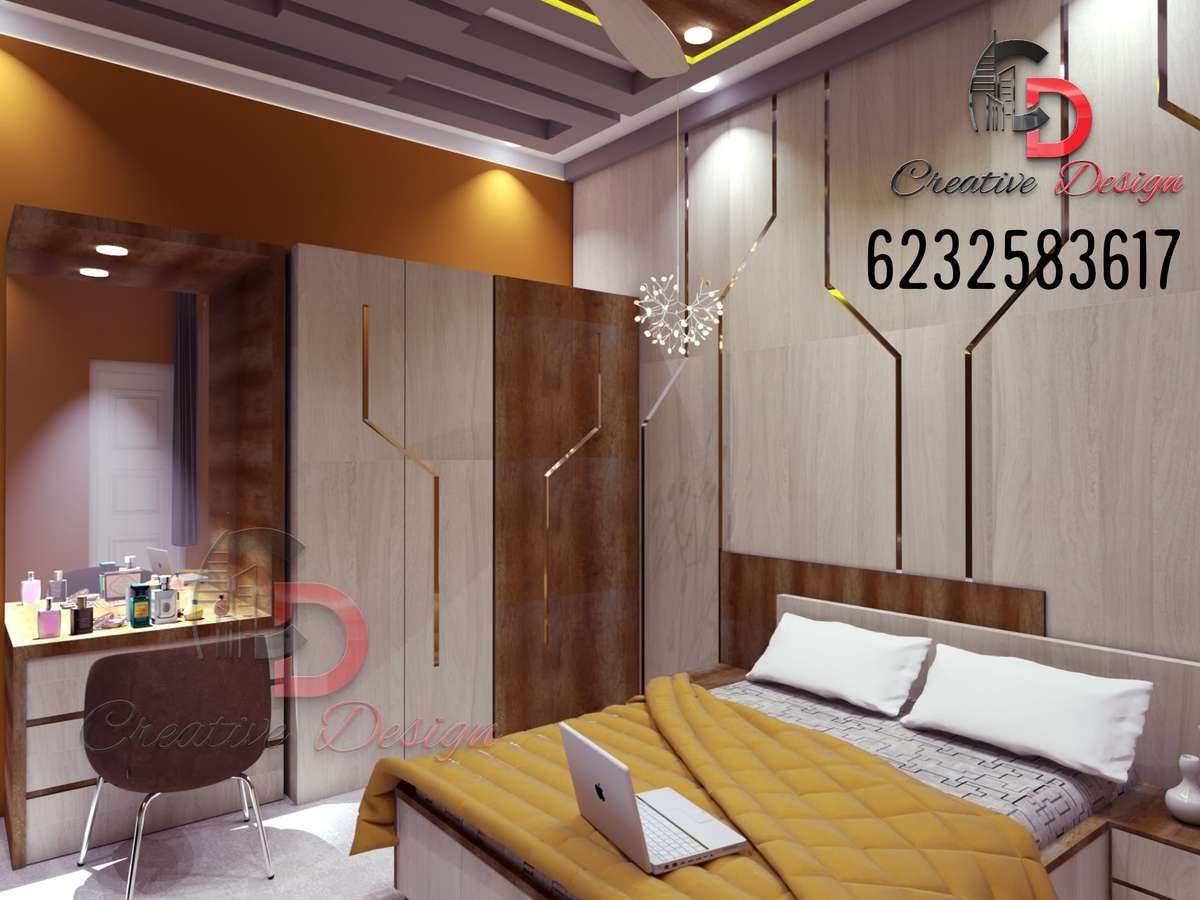 Furniture, Lighting, Bedroom, Storage Designs by Architect Ar Jaishree sharma, Indore | Kolo