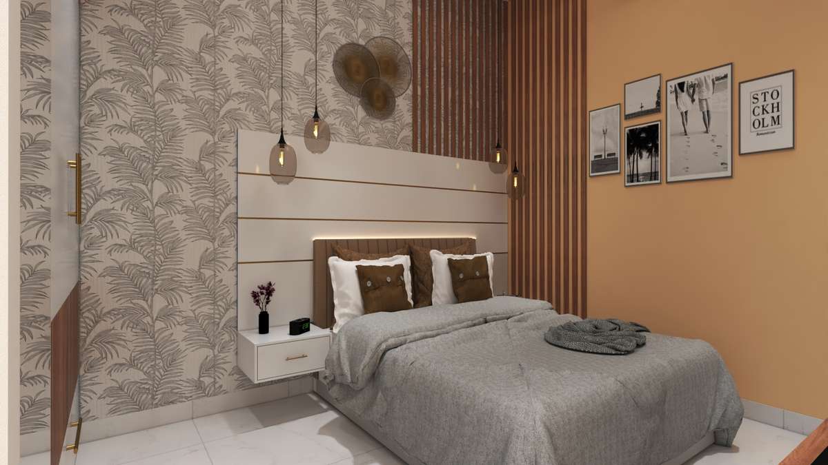 Furniture, Lighting, Storage, Bedroom Designs by Interior Designer Kunjal Jain, Jaipur | Kolo