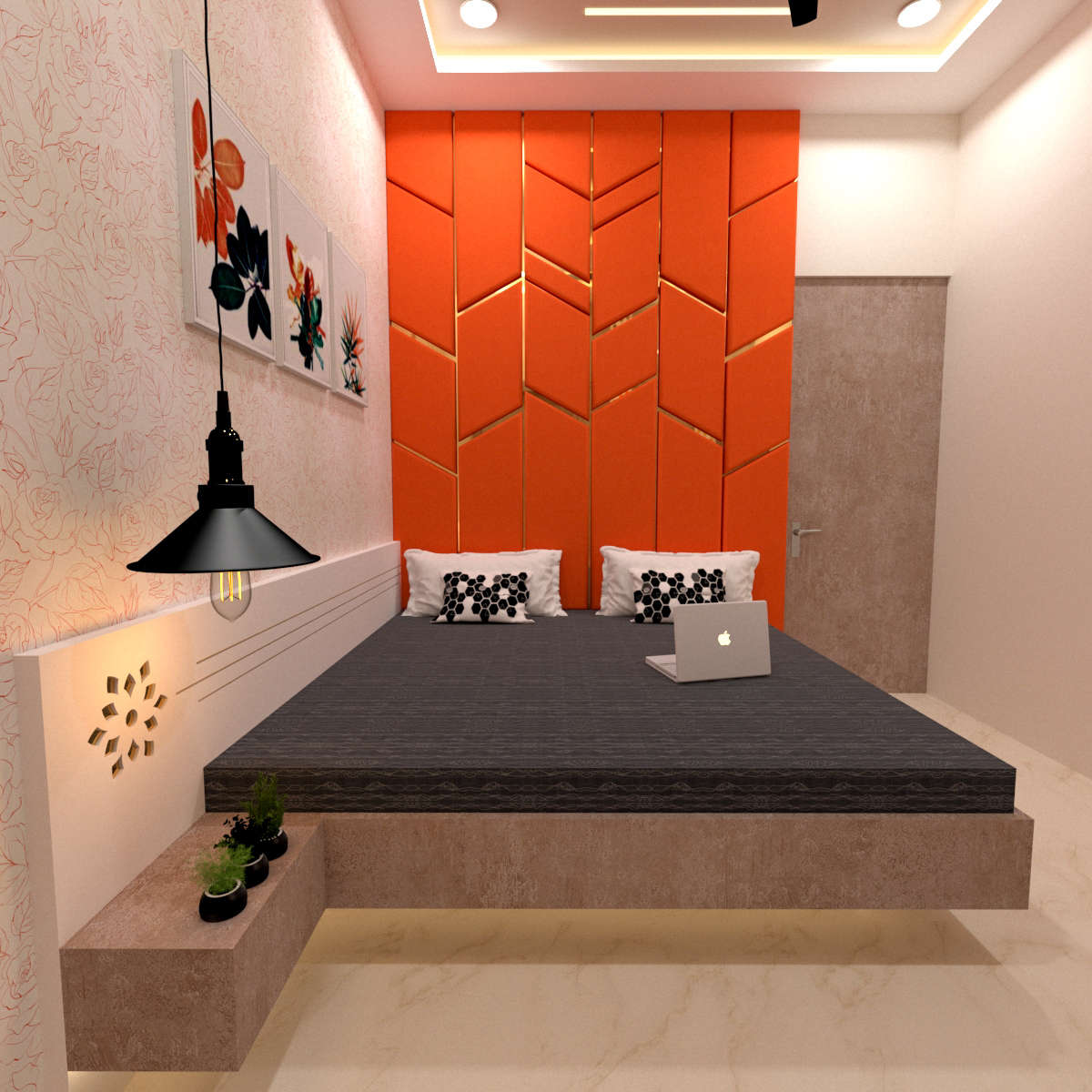 Furniture, Lighting, Bedroom, Storage Designs by Interior Designer KanArc Design, Indore | Kolo
