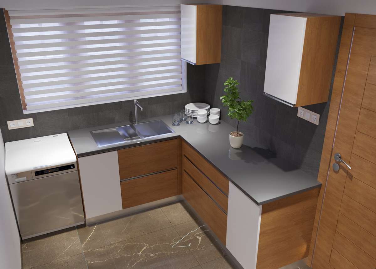 Kitchen, Storage Designs by Interior Designer ARAVIND CS﹏﹏🖍️📐📏, Alappuzha | Kolo