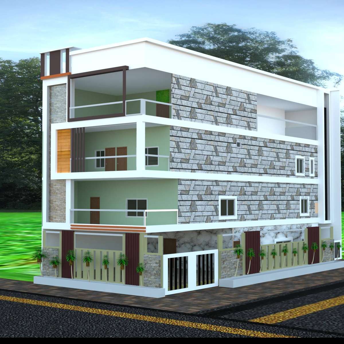 Designs by Civil Engineer yogesh surage, Indore Kolo