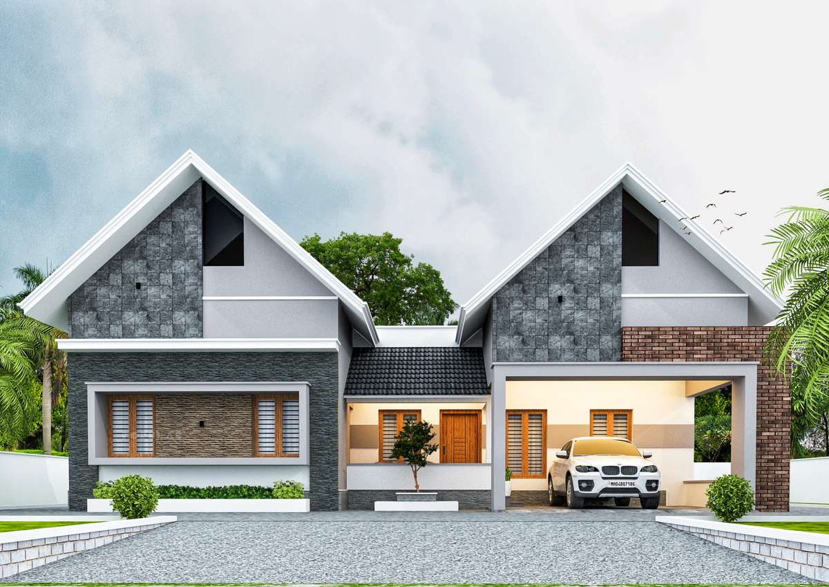 Designs by 3D & CAD Green Arc Homes, Thrissur | Kolo