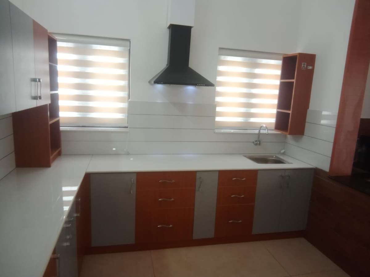 Kitchen, Storage Designs by Interior Designer Sivadasan Kaikkottil, Thiruvananthapuram | Kolo