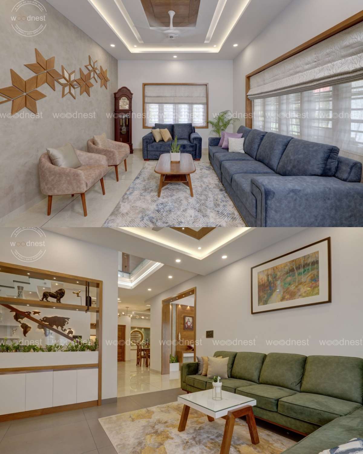 Exterior, Furniture, Lighting, Living, Table Designs by Interior Designer Woodnest Developers, Thrissur | Kolo