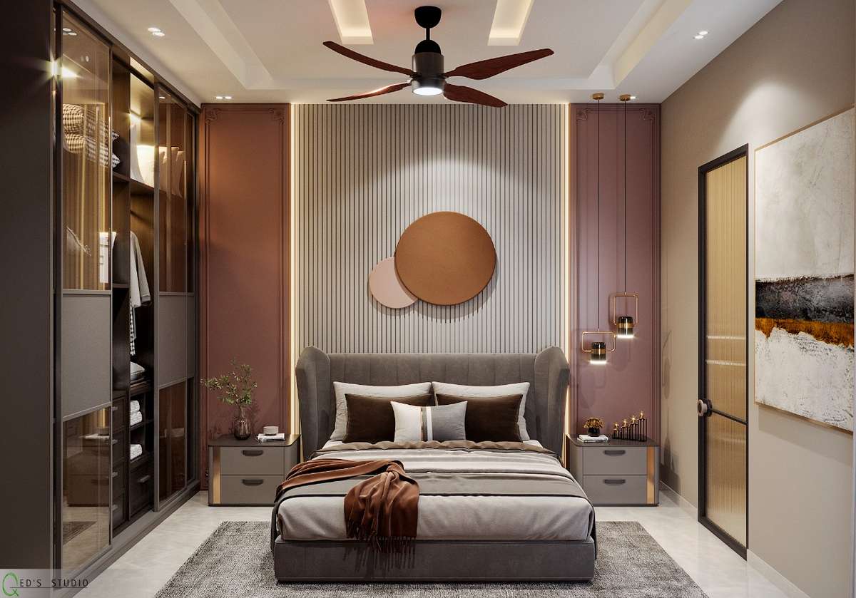 Bedroom, Furniture, Lighting, Storage Designs by Architect Ar Aprajeeta , Gautam Buddh Nagar | Kolo