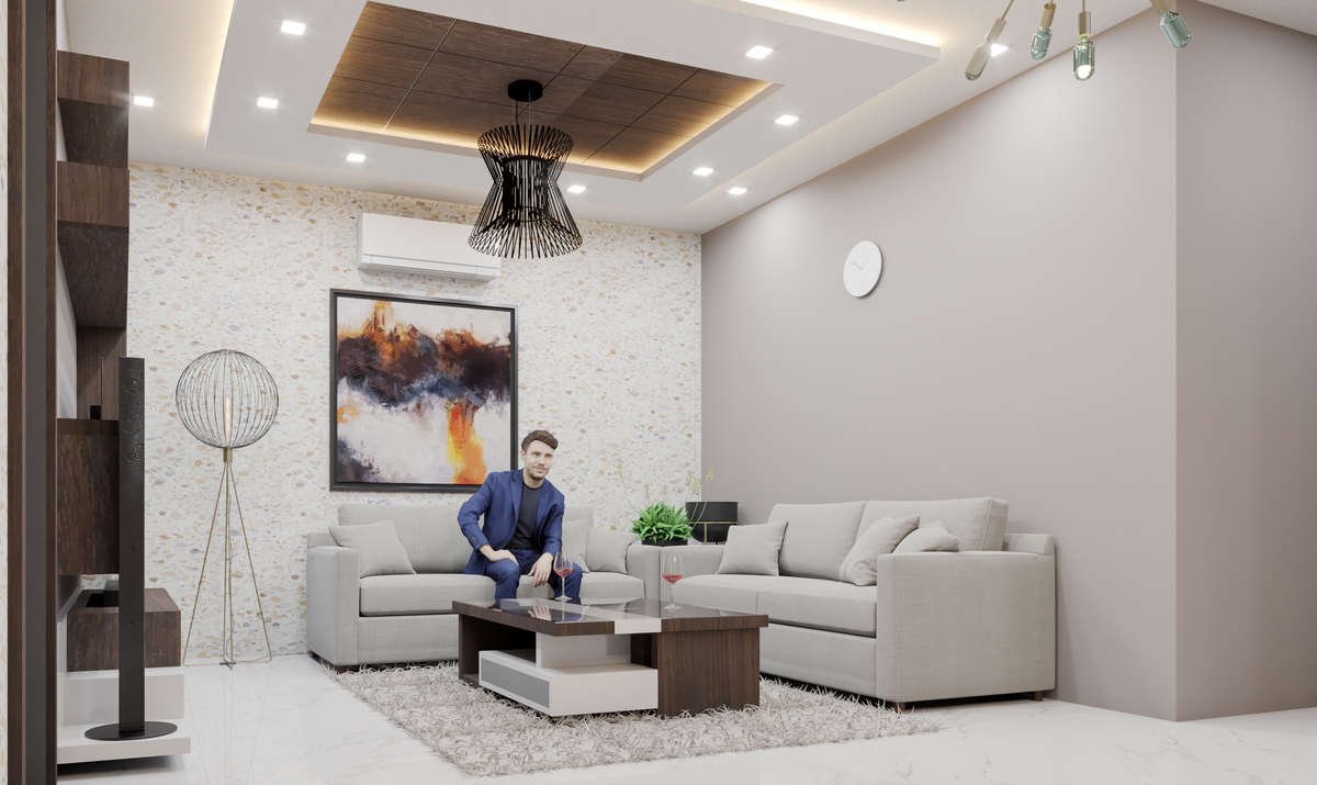 Ceiling, Furniture, Lighting, Living, Storage, Table Designs by 3D & CAD Meet S, Faridabad | Kolo