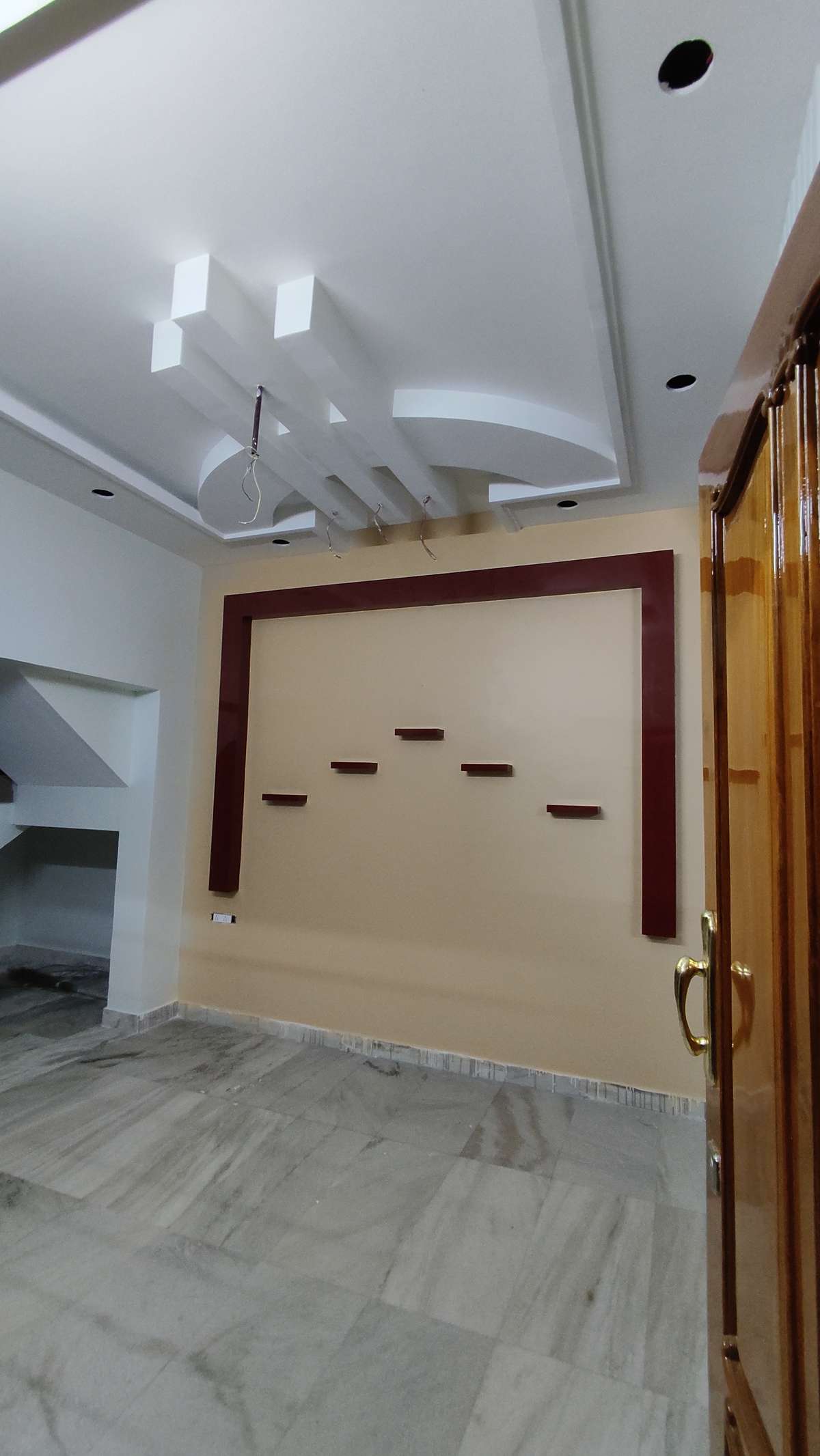 Kitchen, Lighting, Storage Designs by Contractor shuffle interiors, Ernakulam | Kolo