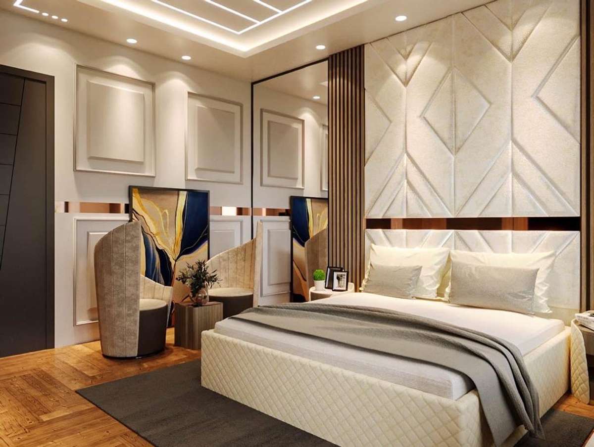 Furniture, Lighting, Storage, Bedroom Designs by Architect Renu Singh, Delhi | Kolo
