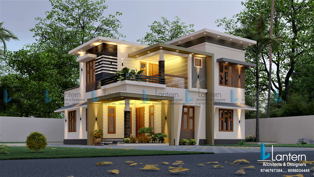Exterior, Lighting Designs by Architect JABIR VILAYIL, Malappuram | Kolo