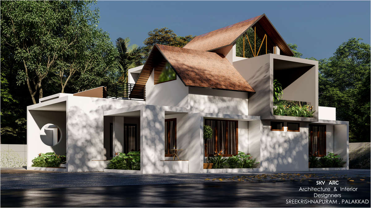 Designs by Civil Engineer JINESH T, Palakkad | Kolo