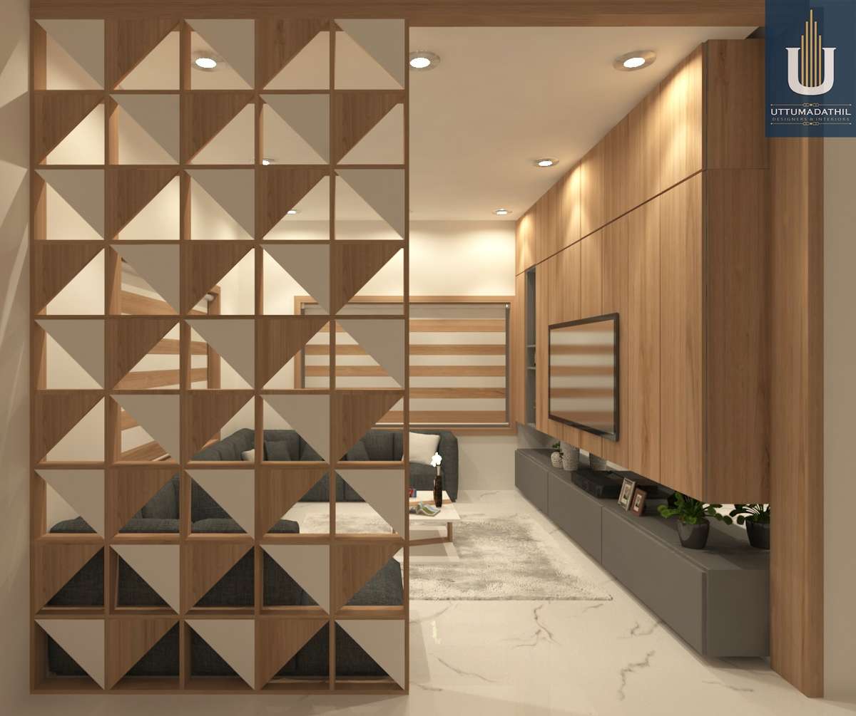 Furniture, Lighting, Living, Storage, Wall Designs by Architect Sarath U S, Thrissur | Kolo