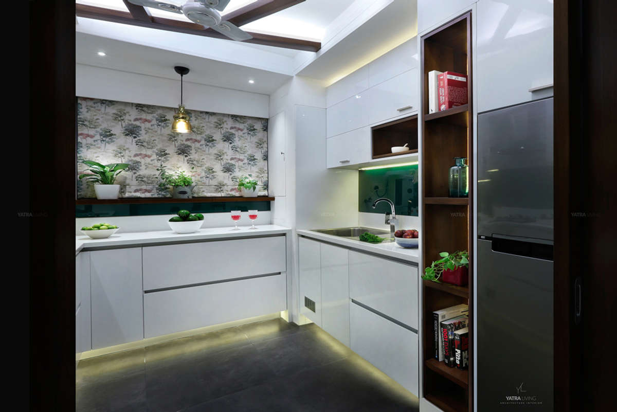 Lighting, Kitchen, Storage Designs by Architect YatraLiving Architecture Interior, Ernakulam | Kolo
