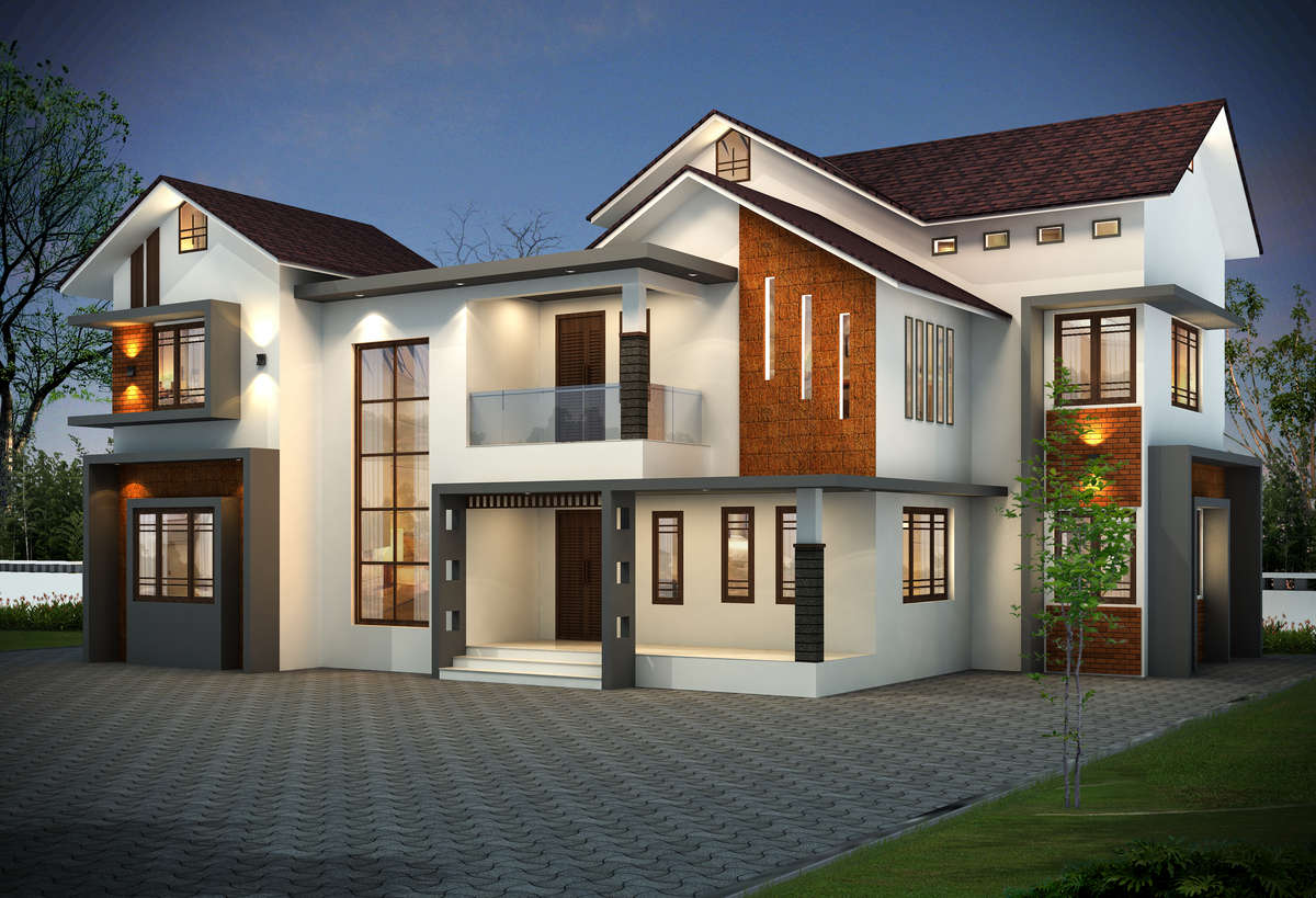 Exterior, Lighting Designs by Contractor Vasathy Architects Engineers, Kozhikode | Kolo