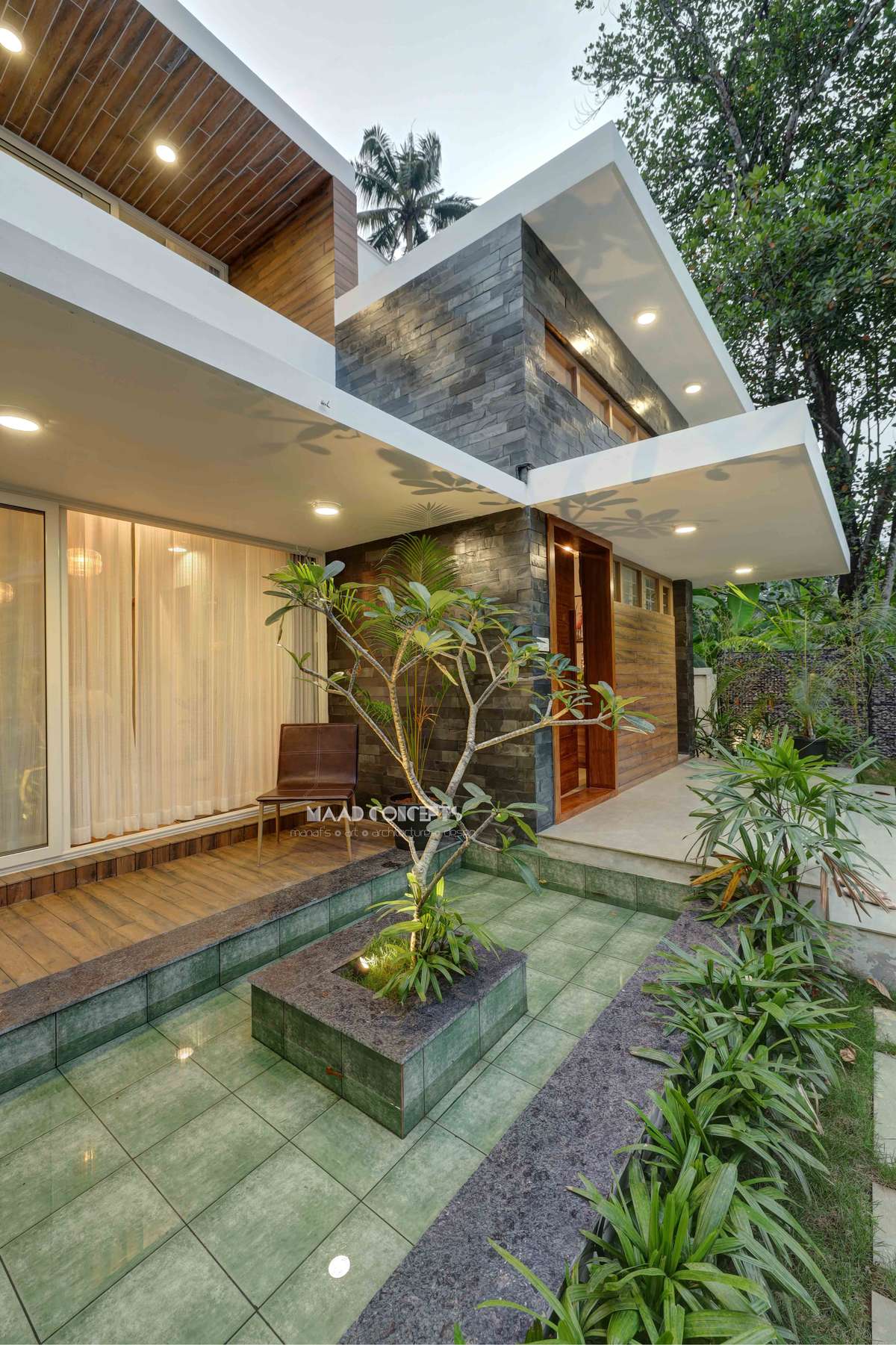 Exterior, Lighting Designs by Architect MAAD Concepts, Ernakulam | Kolo