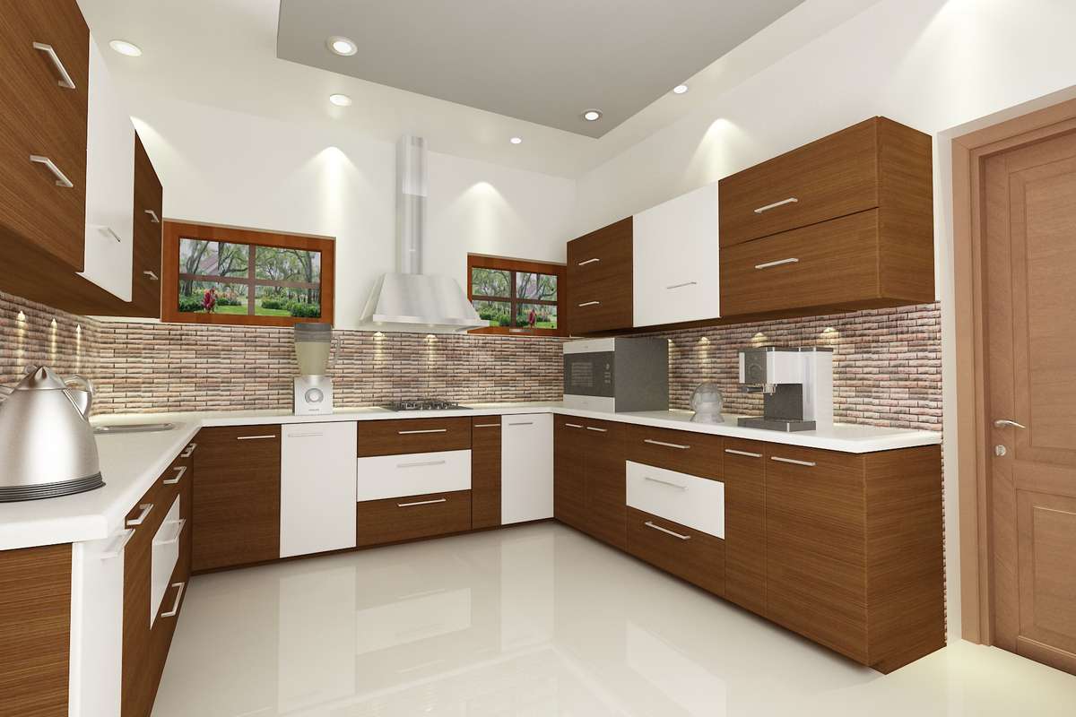 Kitchen, Storage Designs by Interior Designer Noufal MT, Kozhikode | Kolo