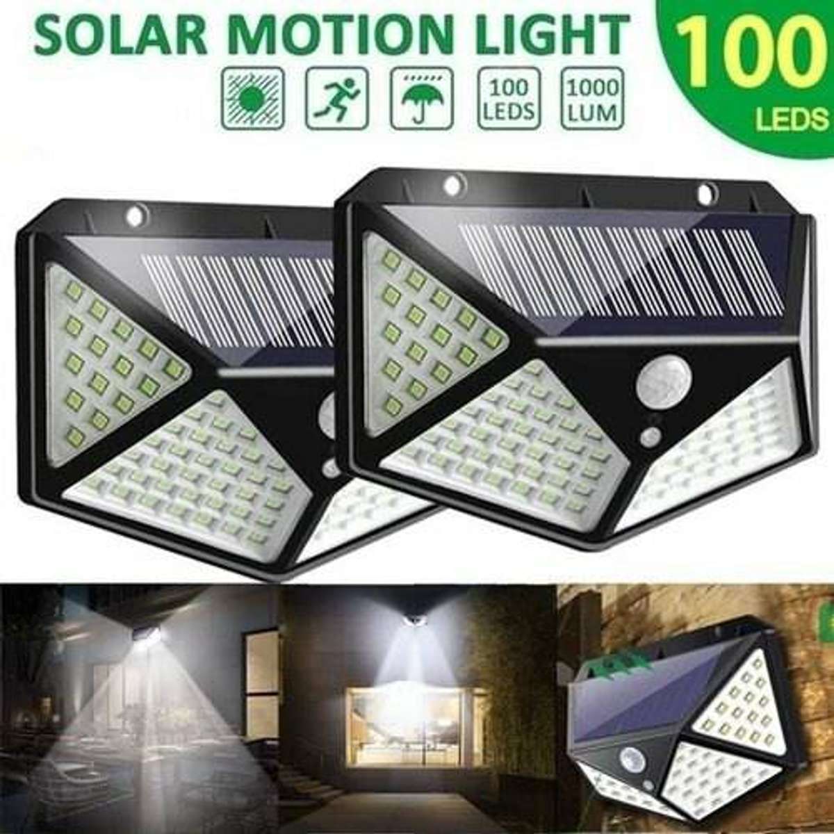 100pc carton available. SOLAR LED Lights  out door  