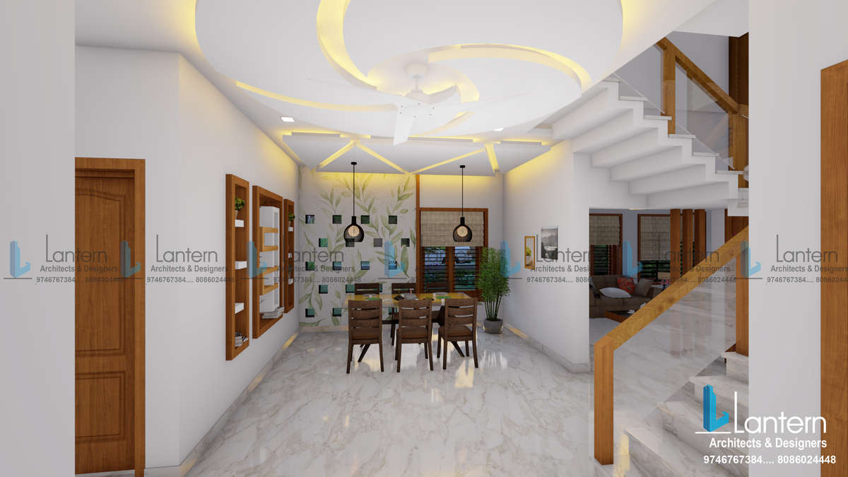 Ceiling, Furniture, Lighting, Table Designs by Architect JABIR VILAYIL, Malappuram | Kolo