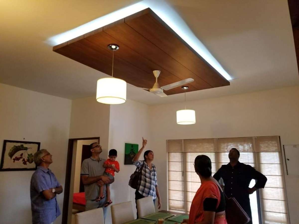 Ceiling, Lighting Designs by Contractor Bineesh xavier, Ernakulam | Kolo
