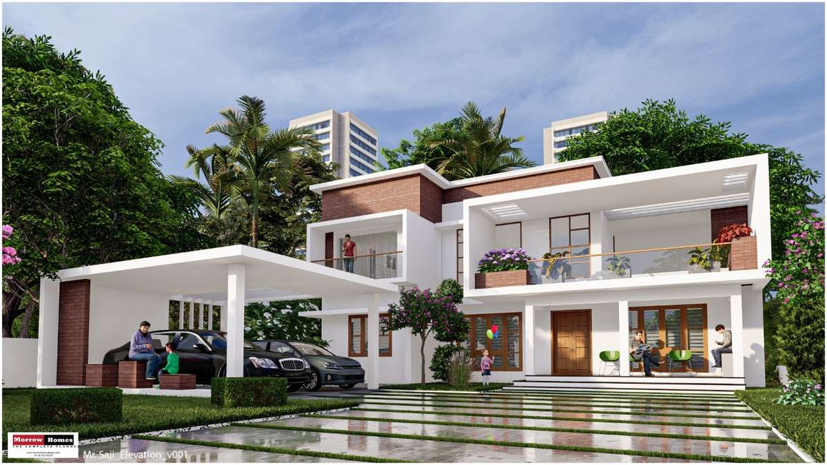 Designs by Architect morrow home designs, Thiruvananthapuram | Kolo