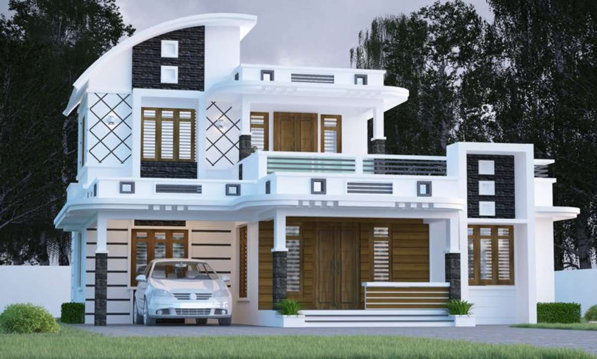 Designs by Contractor Noushad Ali, Alappuzha | Kolo
