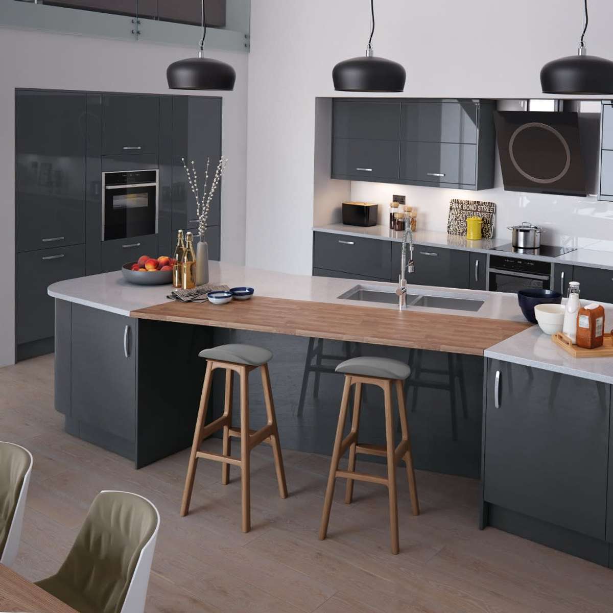 Kitchen, Lighting, Furniture, Storage Designs by 3D & CAD dsart dsynz, Thiruvananthapuram | Kolo
